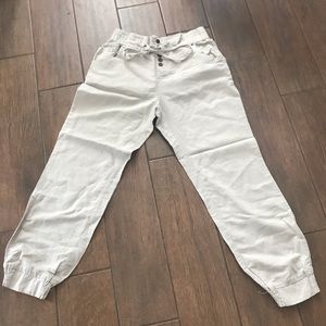 Derek Heart Linen Pants Online Sales 